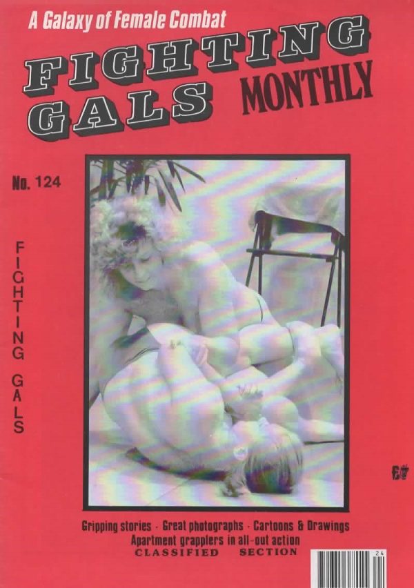 FIGHTING GALS MONTHLY NO 124 1980 ' S 