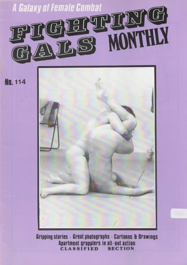 FIGHTING GALS MONTHLY NO 114 1980 ' S 