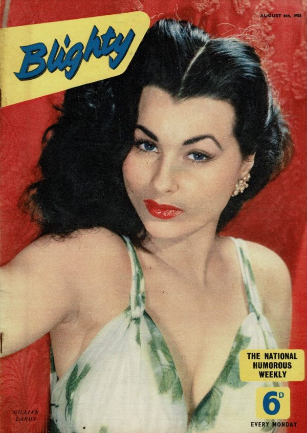 BLIGHTY UK MAGAZINE AUGUST 6TH 1955 LORNA CALVERT