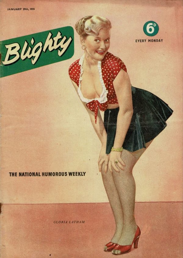 BLIGHTY UK MAGAZINE  JANUARY 29TH 1955 LEE WHITNEY