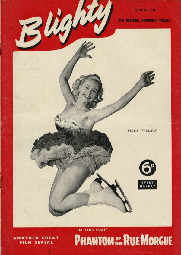 BLIGHTY UK MAGAZINE  JUNE 19TH 1954 ARMIN DAHLEN