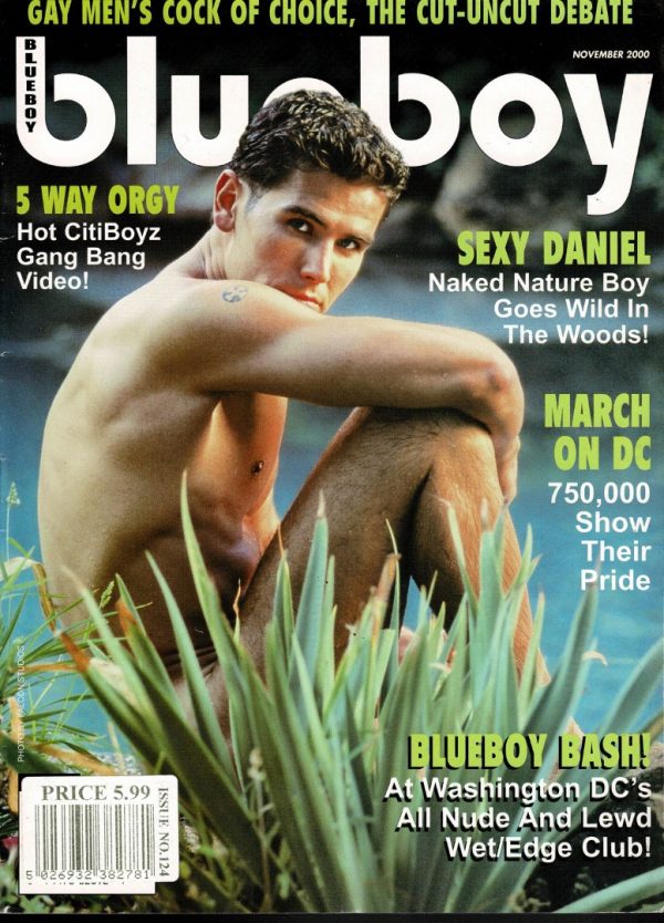 BLUEBOY US MAGAZINE NOVEMBER 2000 GAY MAGAZINE