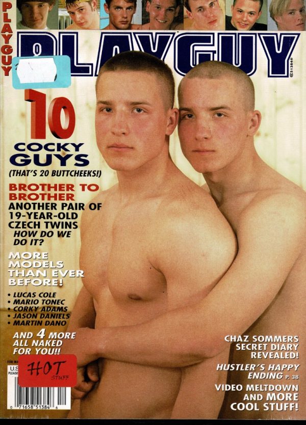 PLAYGUY US MAGAZINE DECEMBER 1998 GAY MAGAZINE