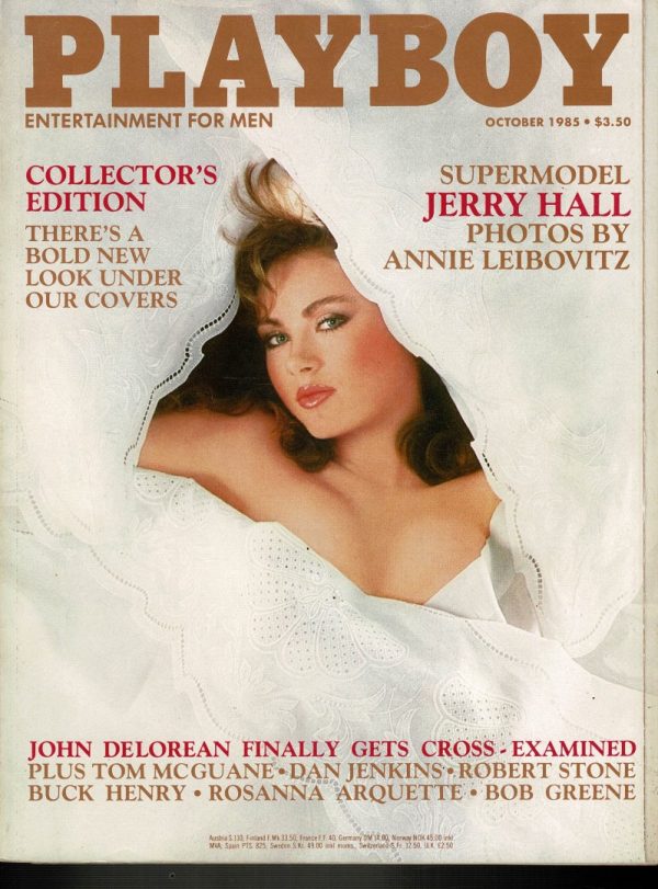 PLAYBOY MONTHLY US MAGAZINE OCTOBER 1985 Sherry Arnett