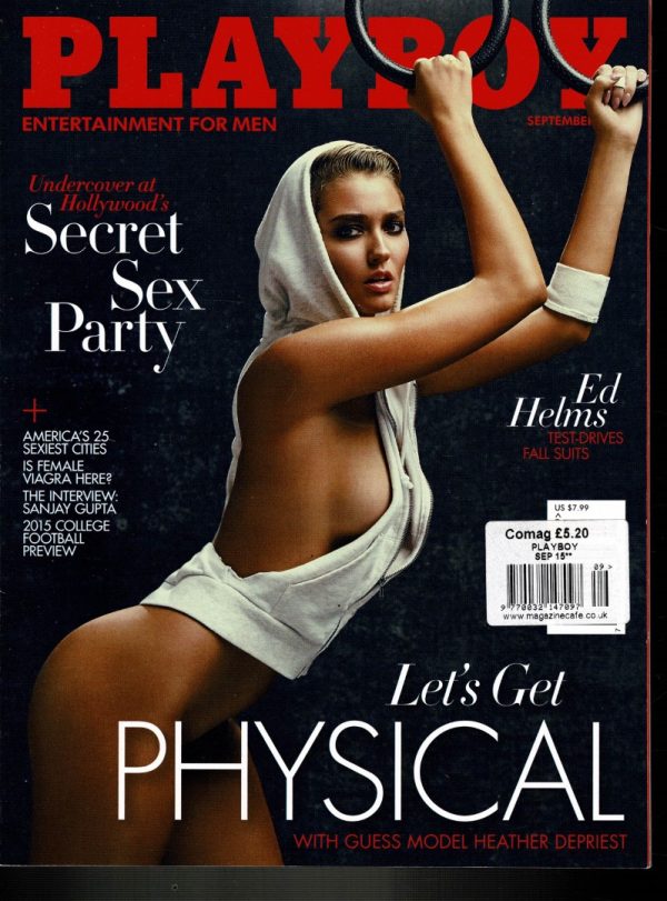 PLAYBOY MONTHLY US MAGAZINE SEPTEMBER 2015 Heather Depriest