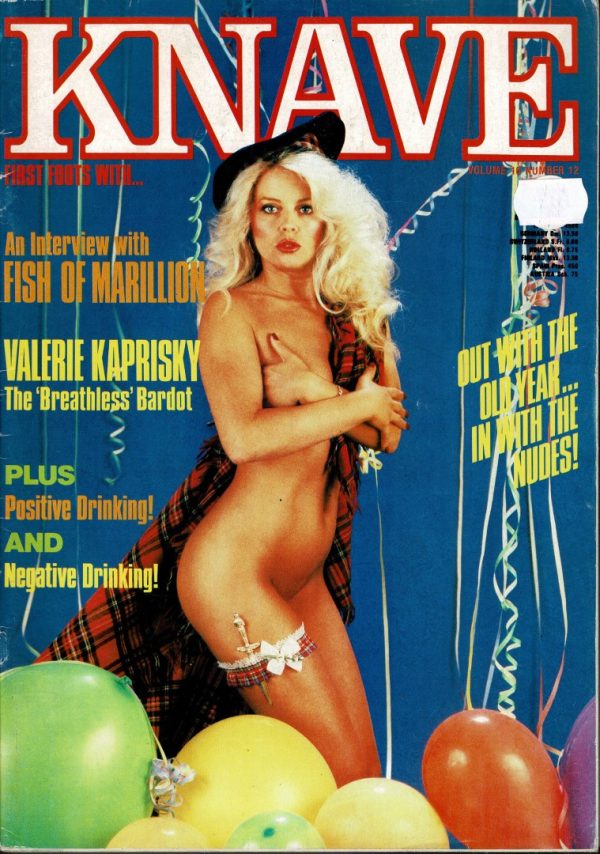 KNAVE UK MAGAZINE VOL 16 NO 12 1984