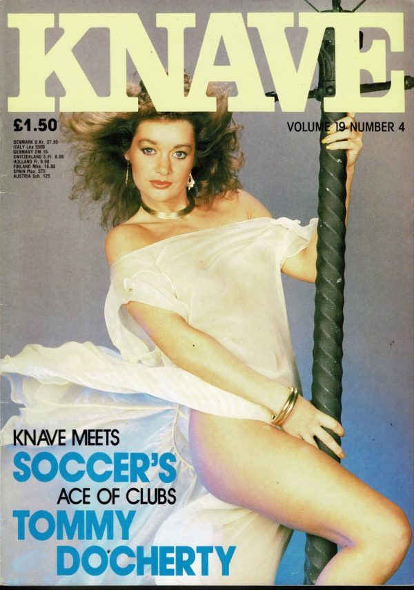 KNAVE UK MAGAZINE VOL 19 NO 4 1987