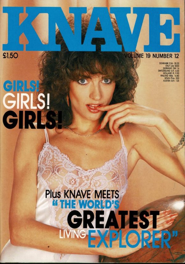 KNAVE UK MAGAZINE VOL 19 NO 12 1987