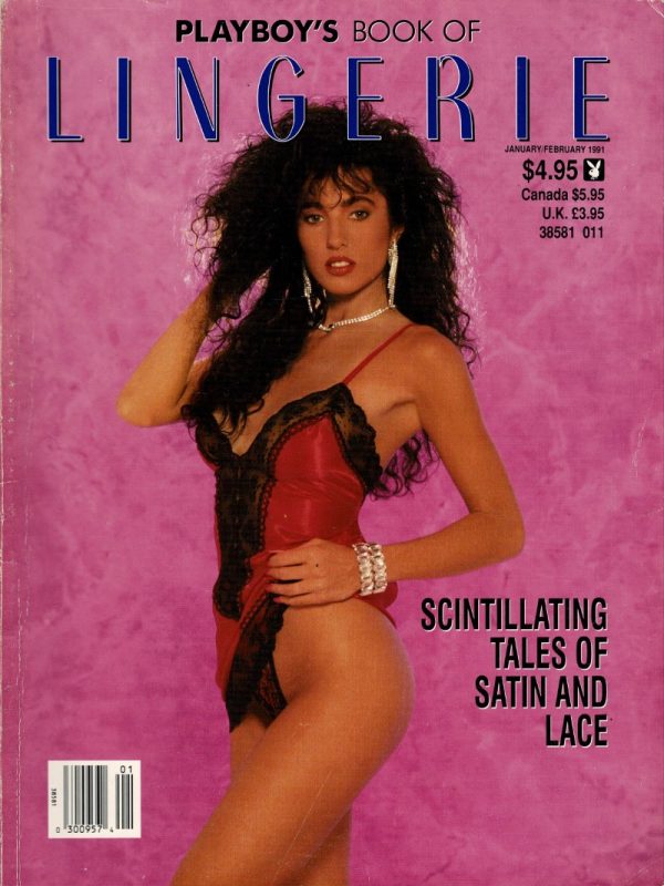 PLAYBOY LINGERIE MAGAZINE  JANUARY / FEBRUARY 1991 Alicia Sanchez