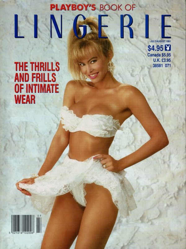 PLAYBOY LINGERIE MAGAZINE  JULY / AUGUST 1991 Michele Smith