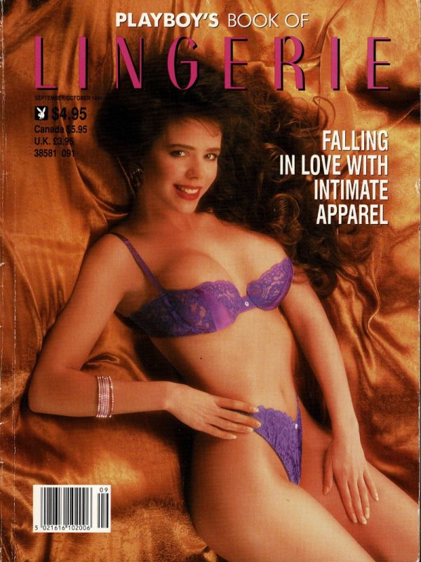 PLAYBOY LINGERIE MAGAZINE  SEPTEMBER / OCTOBER 1991 Lorissa McComas