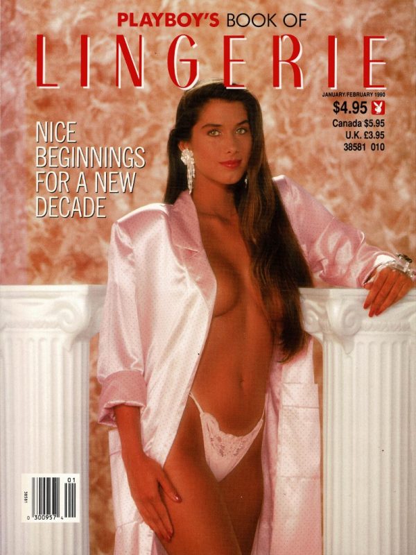 PLAYBOY LINGERIE MAGAZINE  JANUARY / FEBRUARY 1990 Christina Herbert